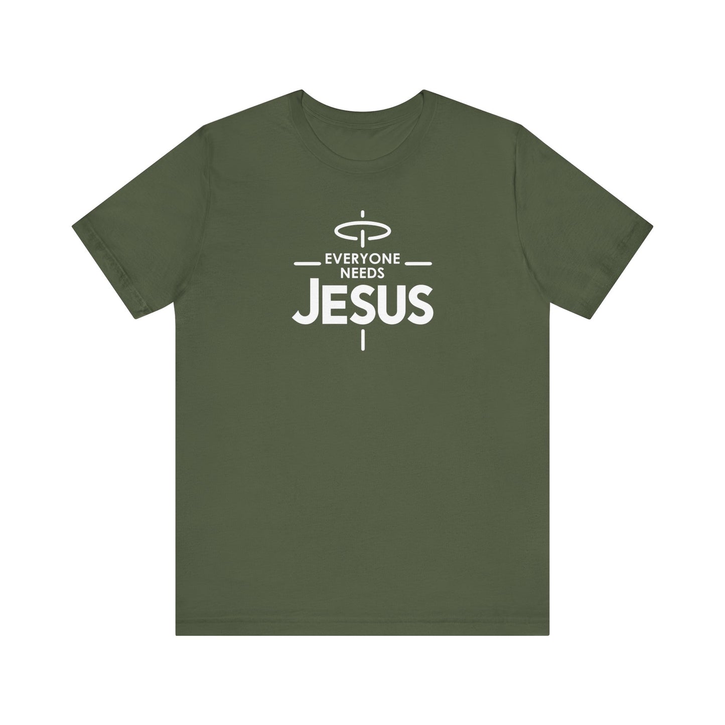 Everyone Needs Jesus Unisex Jersey Short Sleeve Tee