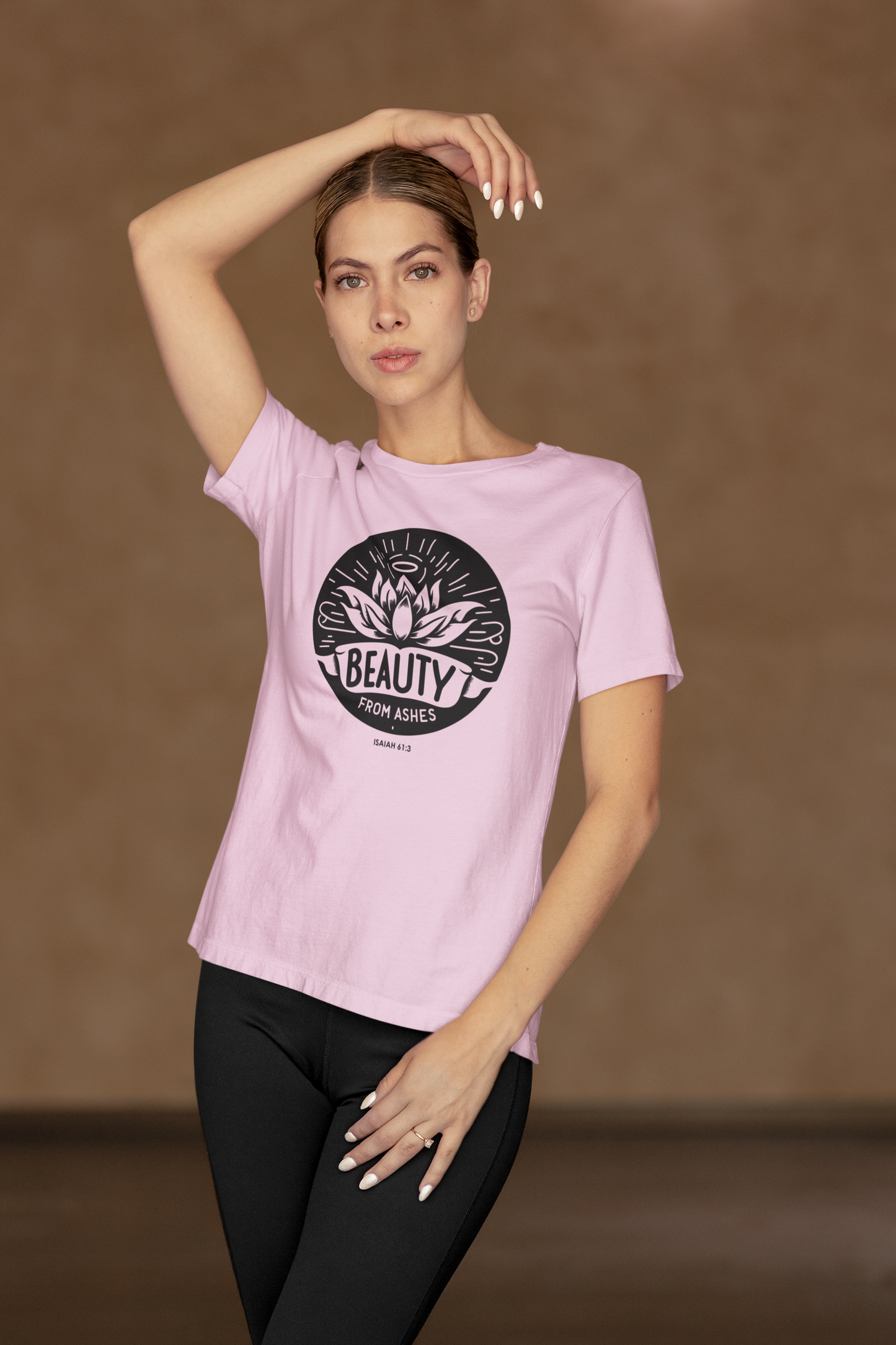 Beauty From Ashes (Isaiah 61:3) Unisex Short Sleeve Tee