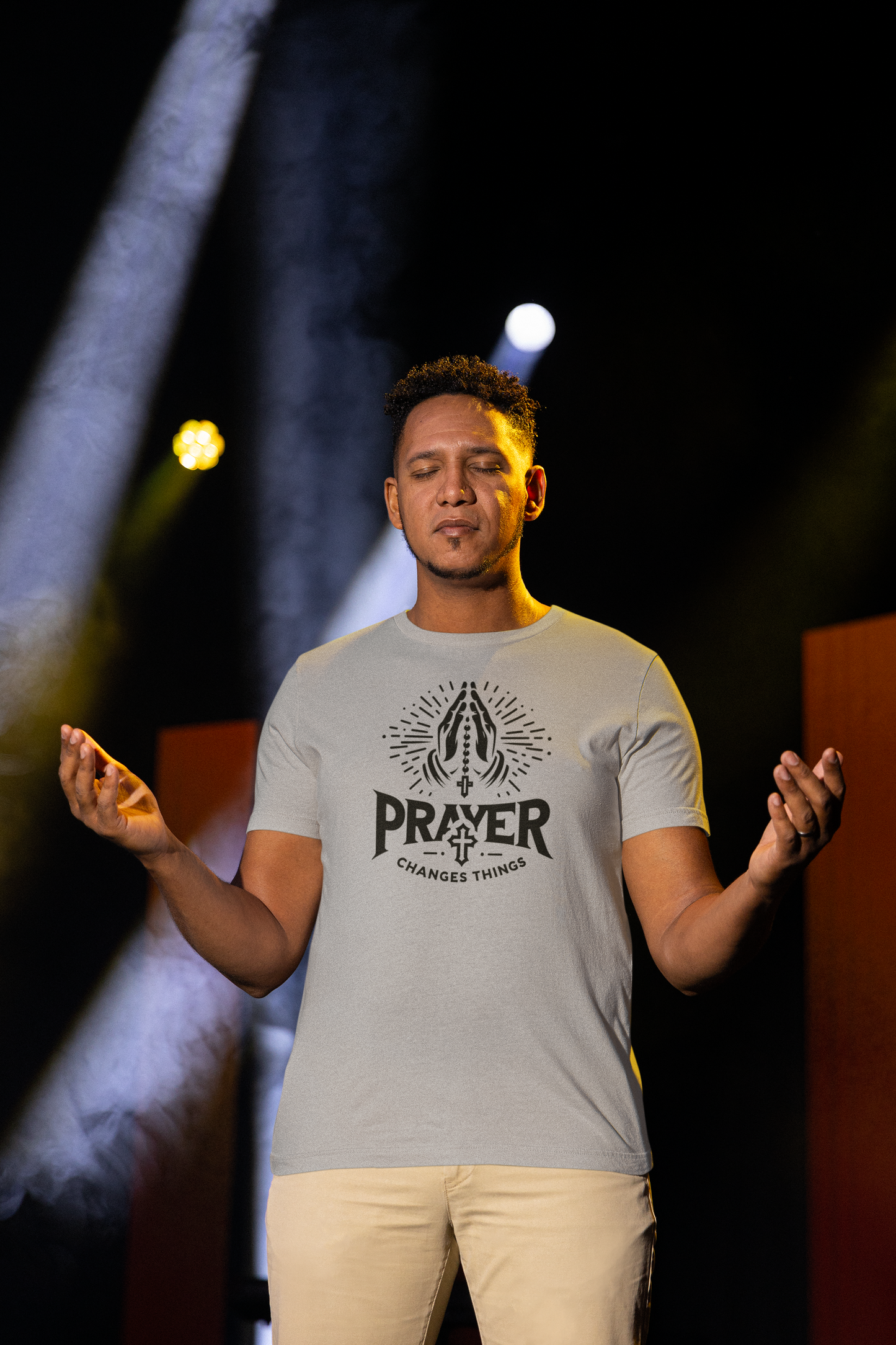 Prayer Changes Things Unisex Jersey Short Sleeve Tee