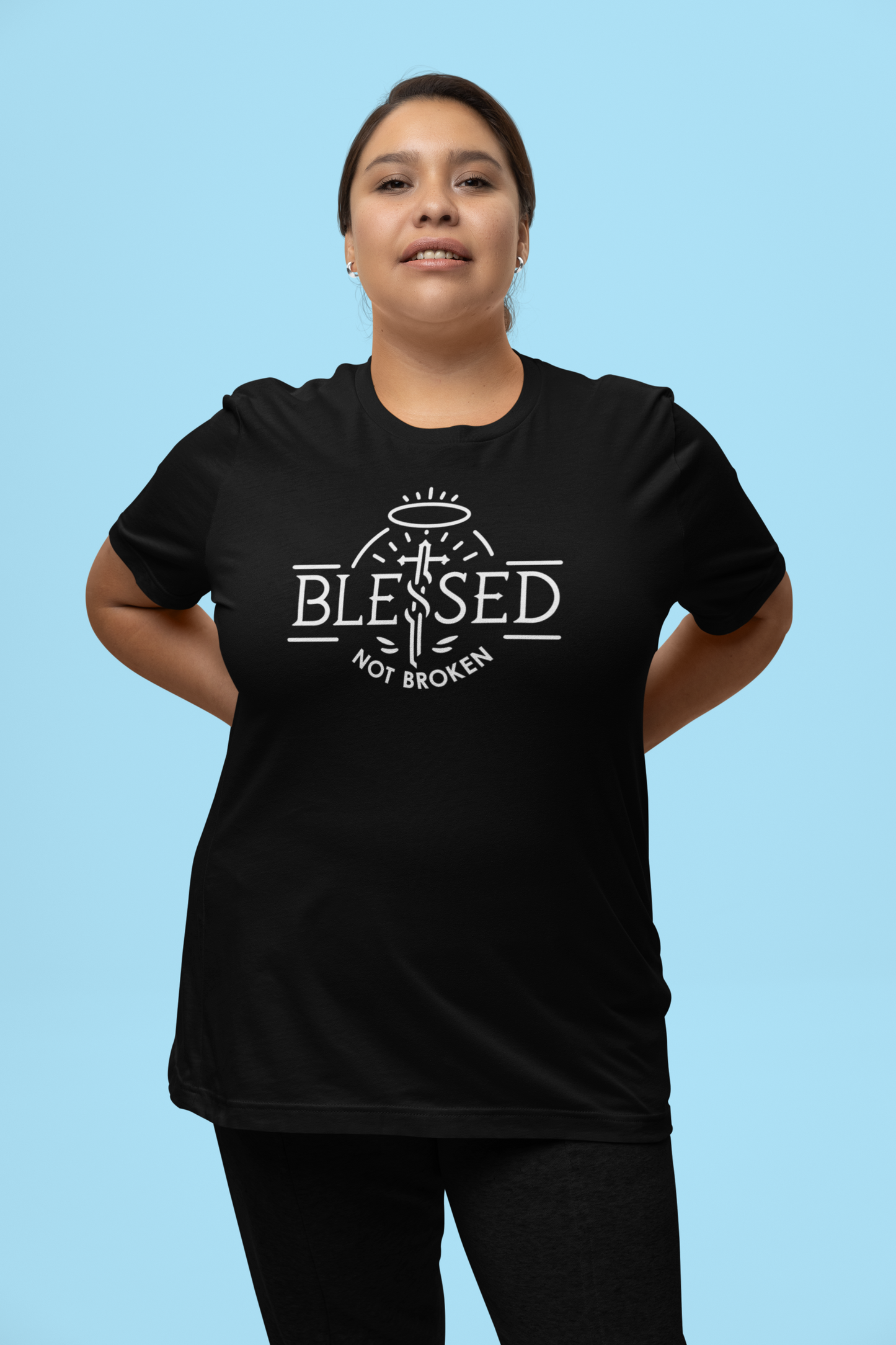 Blessed Not Broken Unisex Jersey Short Sleeve Tee